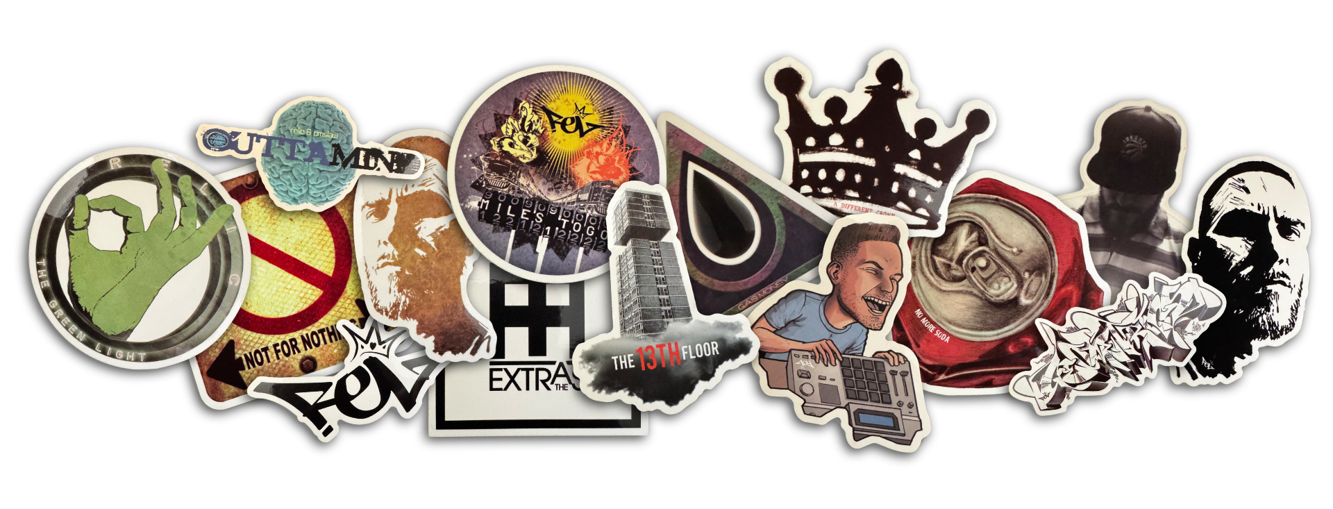 Rel McCoy sticker collection